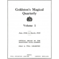 Goldstons Magical Quarterly (Vol.1)