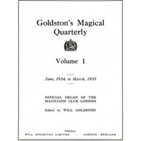 Goldstons Magical Quarterly (Vol.1)