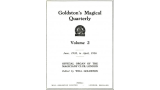 Goldstons Magical Quarterly (Vol.2) Goldstons Magical Quarterly (Vol.2)