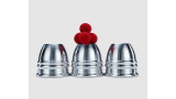 Aluminum Alloy Cups and Balls Set by TCC Magic