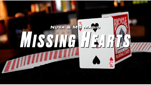 Missing Hearts by Nusa & MS Magic - Card Tricks