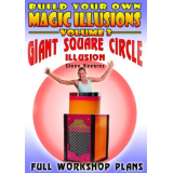 Giant Square Circle Illusion by Steve Kovare Giant Square Circle Illusion by Steve Kovare