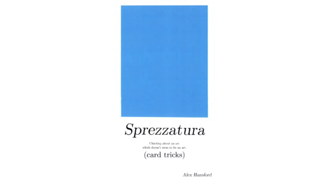 Sprezzatura by Alexander Hansford - 2026