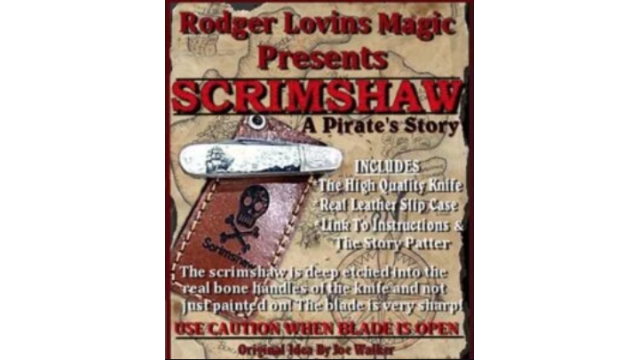 Scrimshaw Knife by Rodger Lovins - 2026