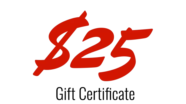 $25 Gift Certificate