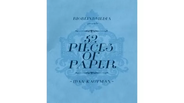 52 Pieces Of Paper by Idan Kaufman