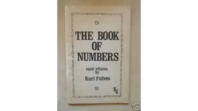 Book Of Numbers by Karl Fulves