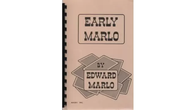 Early Marlo by Edward Marlo