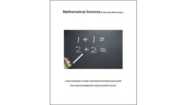 Mathematical Amnesia by Mike Kempner