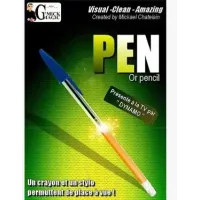 Pen Or Pencil by Mickael Chatelain