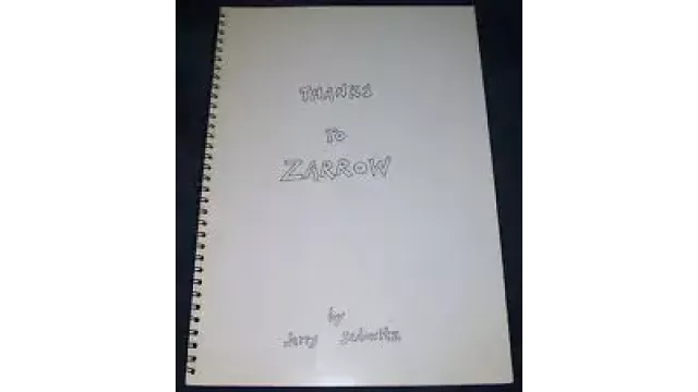 Thanks To Zarrow by Jerry Sadowitz