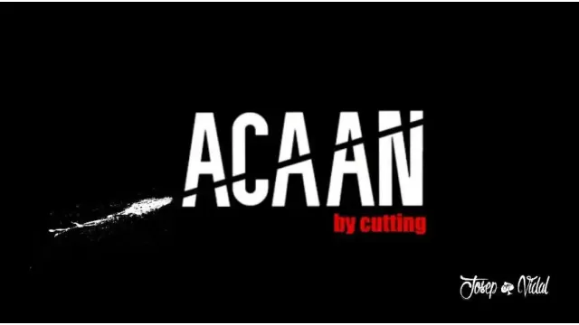 Acaan By Cutting by Josep Vidal