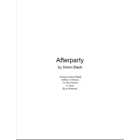 After Party - Chinese Lecture Notes by Simon Black