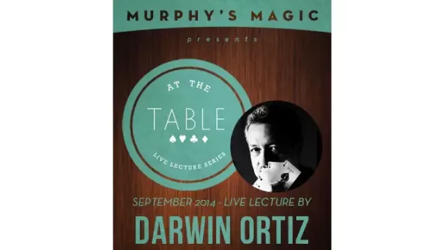 At The Table Live Lecture Darwin Ortiz