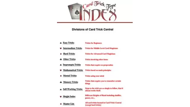 Best Of Cards by Cardtrick Central