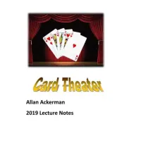 Card Theater Lecture Notes by Allan Ackerman