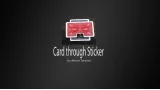 Card Through Sticker by Mario Tarasini