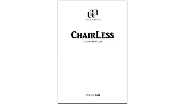 Chairless by Nique Tan