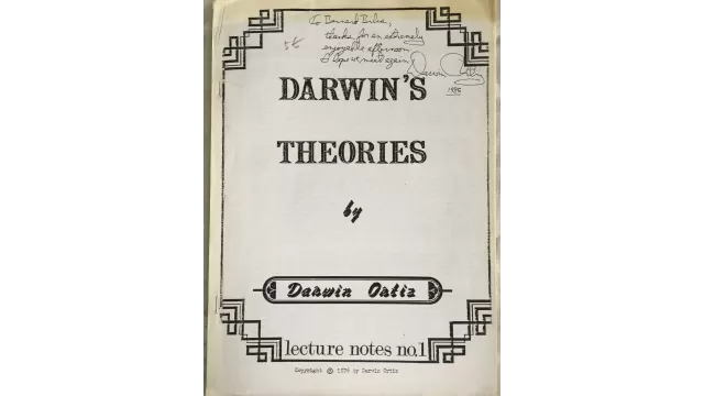 DarwinS Theories by Darwin Ortiz