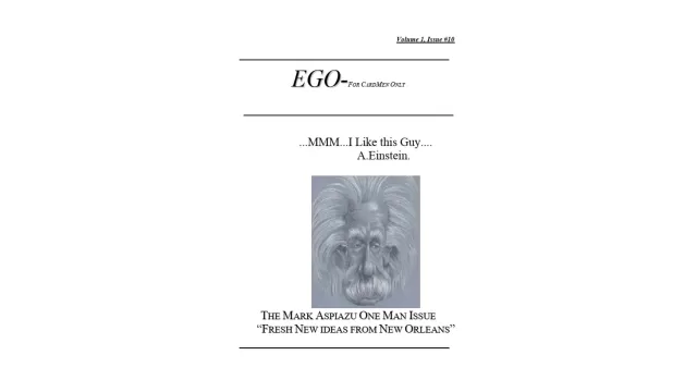 EGO Magazine (card effects) Issue