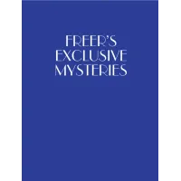 Freer Exclusive Mysteries by Winston Freer