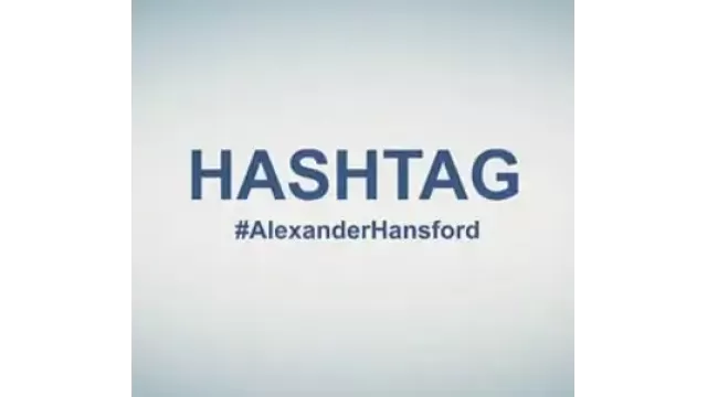 Hashtag by Alex Hansford