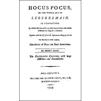 Hocus Pocus Or The Whole Art Of Legerdemain In Perf by Henry Dean
