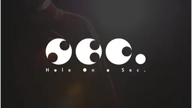 Hole On A Sec Blue by Zamm Wong
