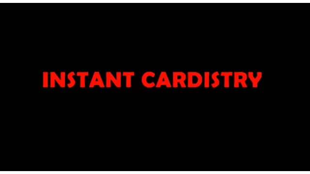 Instant Cardistry by Bizau Cristian (Biz)