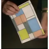 Mondriaan Painting Trick by Peter Pellikaan