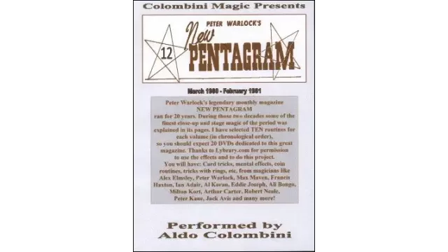 New Pentagram 12 by Aldo Colombini