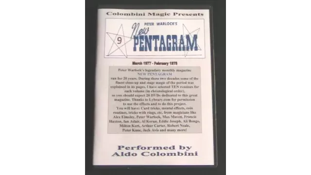 New Pentagram 9 by Aldo Colombini