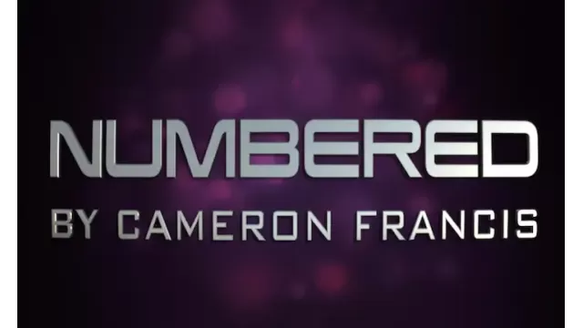 Numbered by Cameron Francis