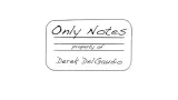 Only Notes by Derek Delgaudio