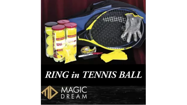 Ring In Tennis Ball by Joel Ward