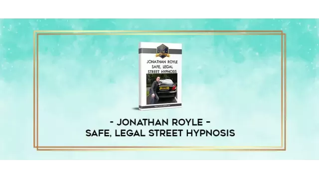 Safe, Legal Street Hypnosis by Jonathan Royle