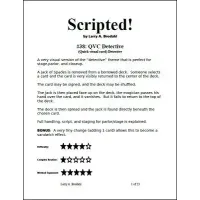 Scripted #38: Qvc Detective by Larry Brodahl
