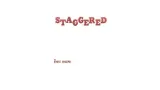 Staggered by Eddie Joseph