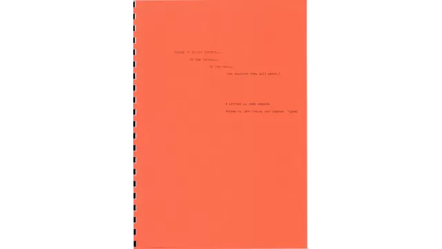 Taking It To The Streets by John Lenahan