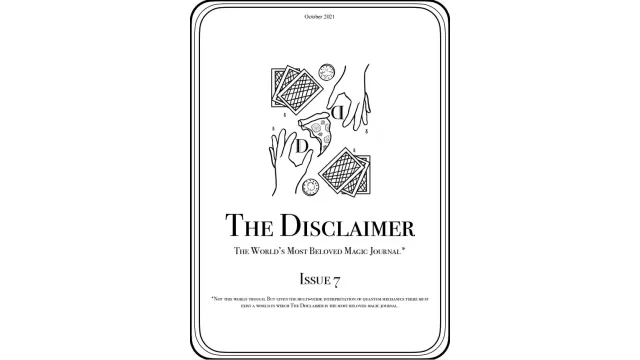 The Disclaimer Issue 7 (2021-10)