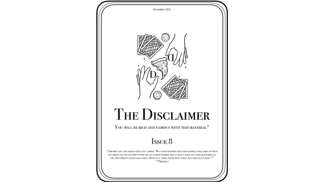 The Disclaimer Issue 8 (2021-11)