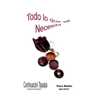 Todo Lo Que Se Nesecita by Paco Rodas