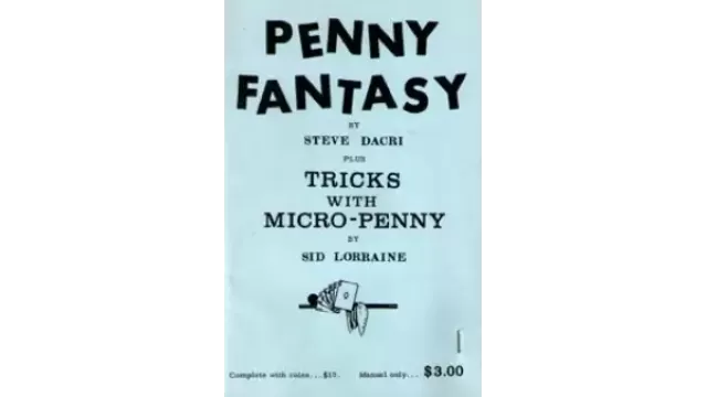Penny Fantasy by Steve Dacri - Magic Ebooks