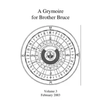 Bruce Barnett - The Grymoire For Brother Bruce Volume 3