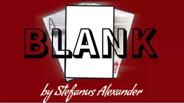 BLANK By Stefanus Alexander - Card Tricks