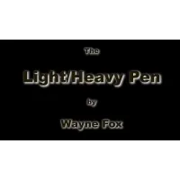 Light and Heavy Pen By Wayne Fox
