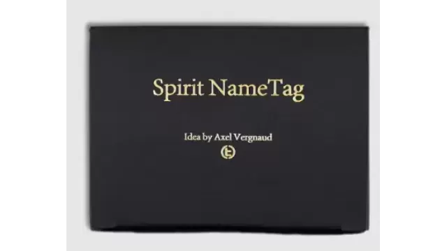 The Spirit NameTag by Axel Vergnaud & TCC Magic - Mentalism