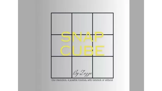 Nicola Lazzarini - SNAP CUBE - Close-Up Tricks & Street Magic