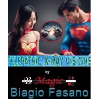 Telepathic X-Ray Visionn: The Catch of the Superhero by Biagio Fasano (B. Magic) 