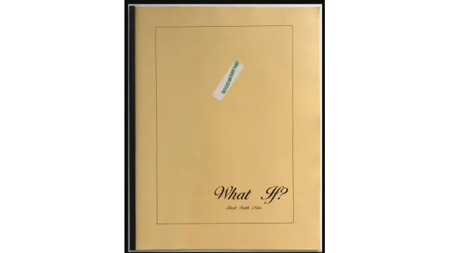 What If? Chuck Smith Notes by Chuck Smith - 2024